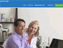 Tablet Screenshot of medicaresupplementsnj.com